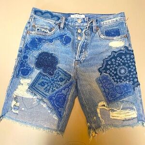 Free People We Te Free Patched shorts Size 25
